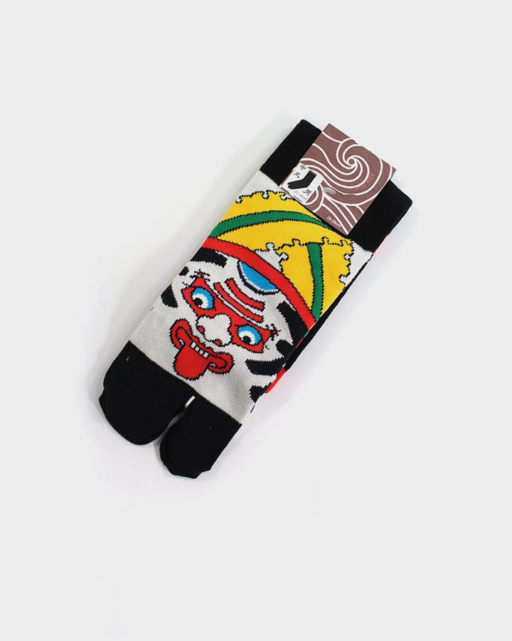 Wa-Modern Tabi Socks, Kabuki (M/L)
