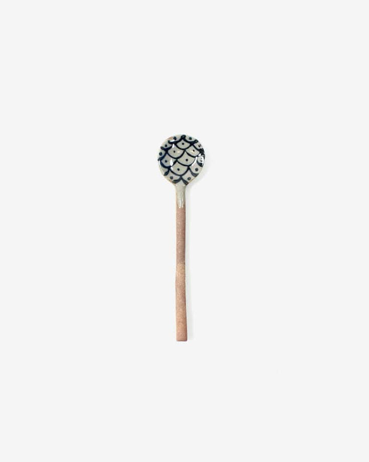 Hand-Painted Spoon, Ichiyama, Tsuchimono, Ami