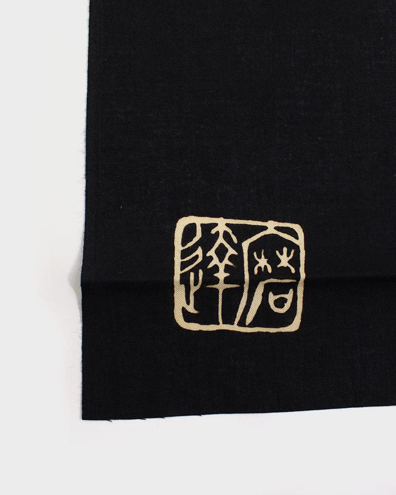 Tenugui, Chusen-Zome, Black Daruma