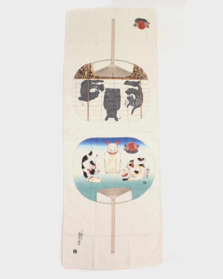 Tenugui, Double Gauze, Utagawa Kuniyoshi - Hannya Shadow