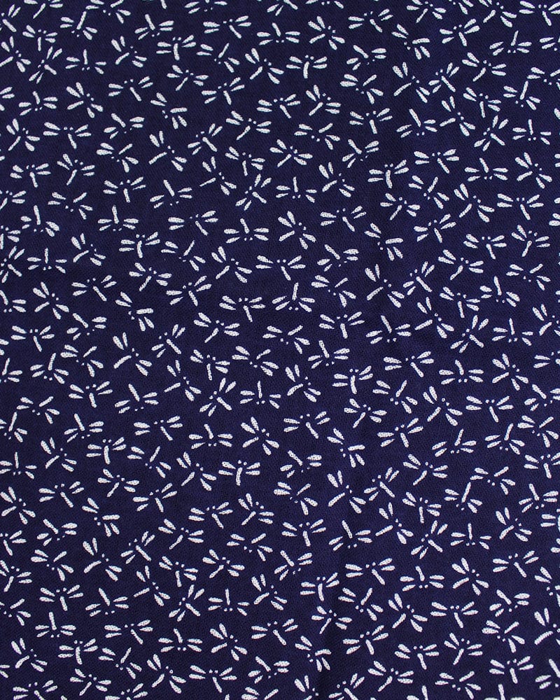 Tenugui, Classic, Komon, Indigo Tonbo