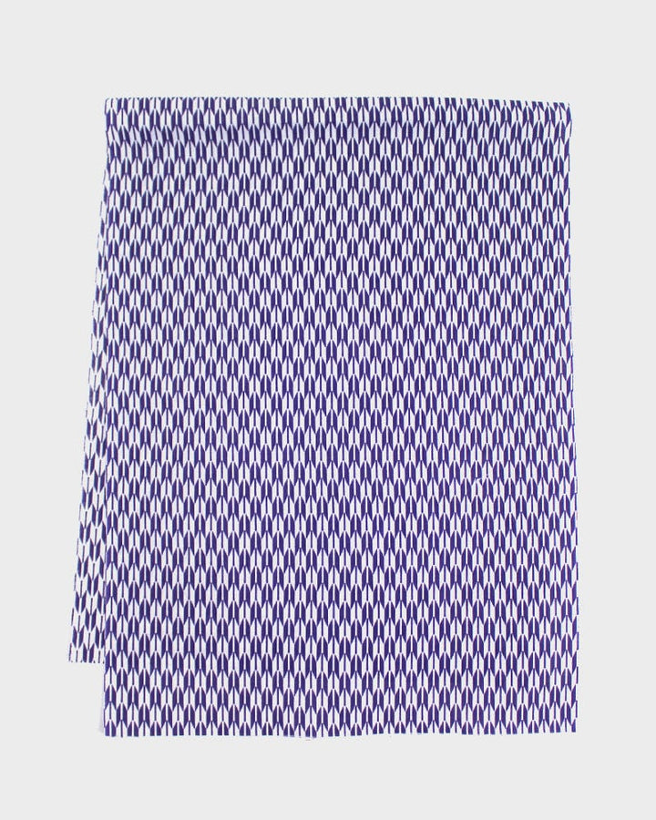Tenugui, Classic, Komon, Small Purple Yagasuri