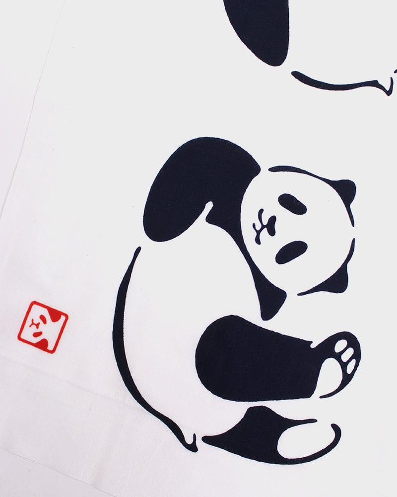 Tenugui, Chusen-Zome, Rolling Panda