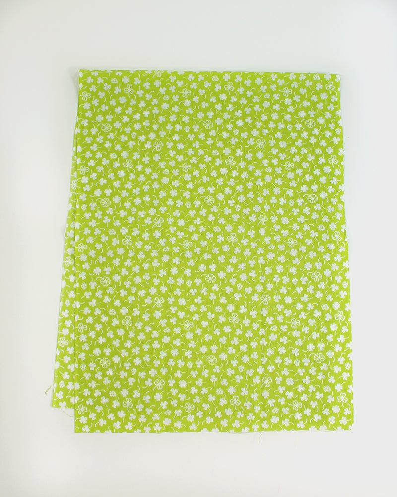 Tenugui, Classic, Komon, Green Clovers