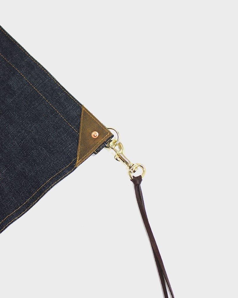 Kokoro Original Work Apron, Waist, Japanese Selvedge Denim, Indigo