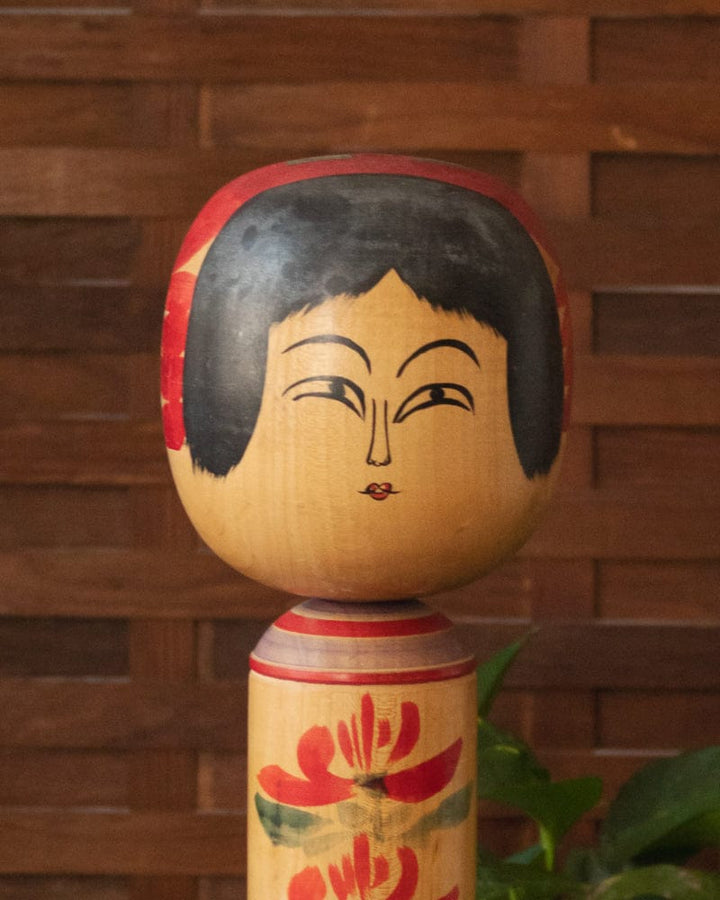 Vintage Handmade Kokeshi (こけし) Doll, 71
