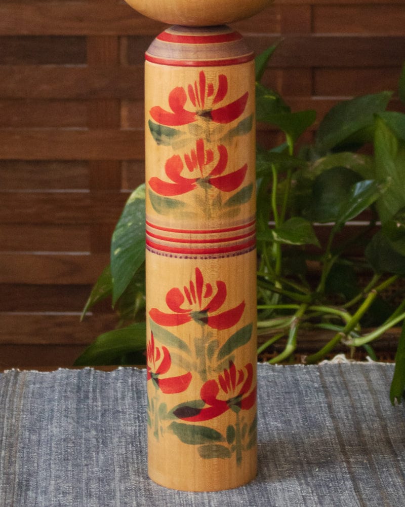 Vintage Handmade Kokeshi (こけし) Doll, 71