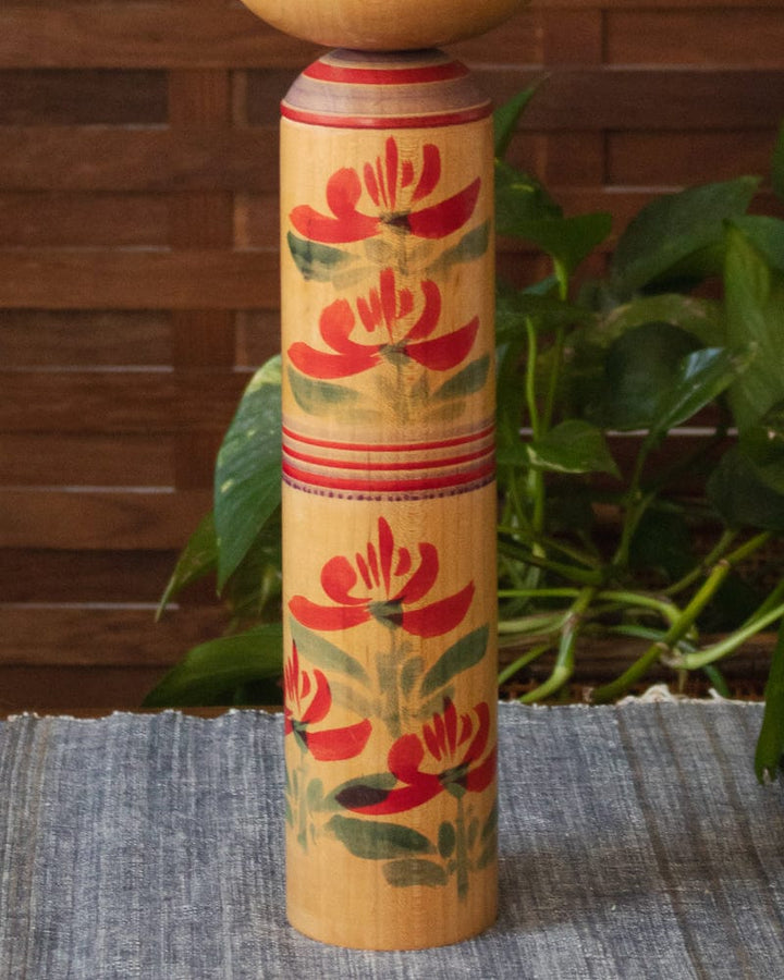 Vintage Handmade Kokeshi (こけし) Doll, 71