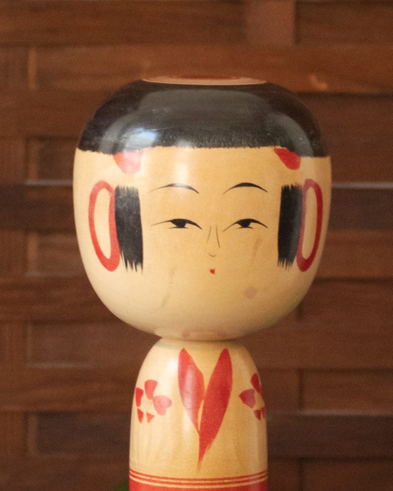 Vintage Handmade Kokeshi (こけし) Doll, 69