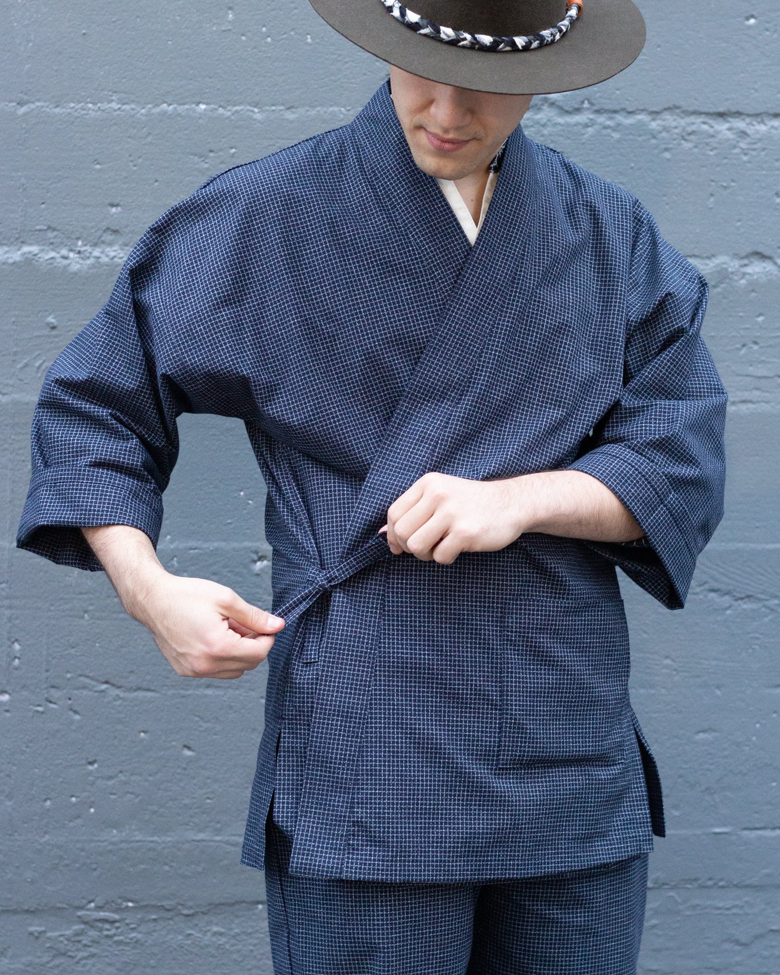 ToK Samue Set, Men's, Indigo Grid