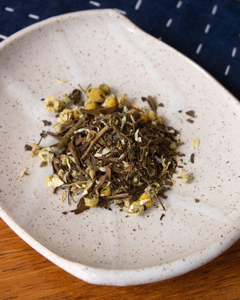 Mizuba Tea, Loose Leaf, Chamomile Hojicha
