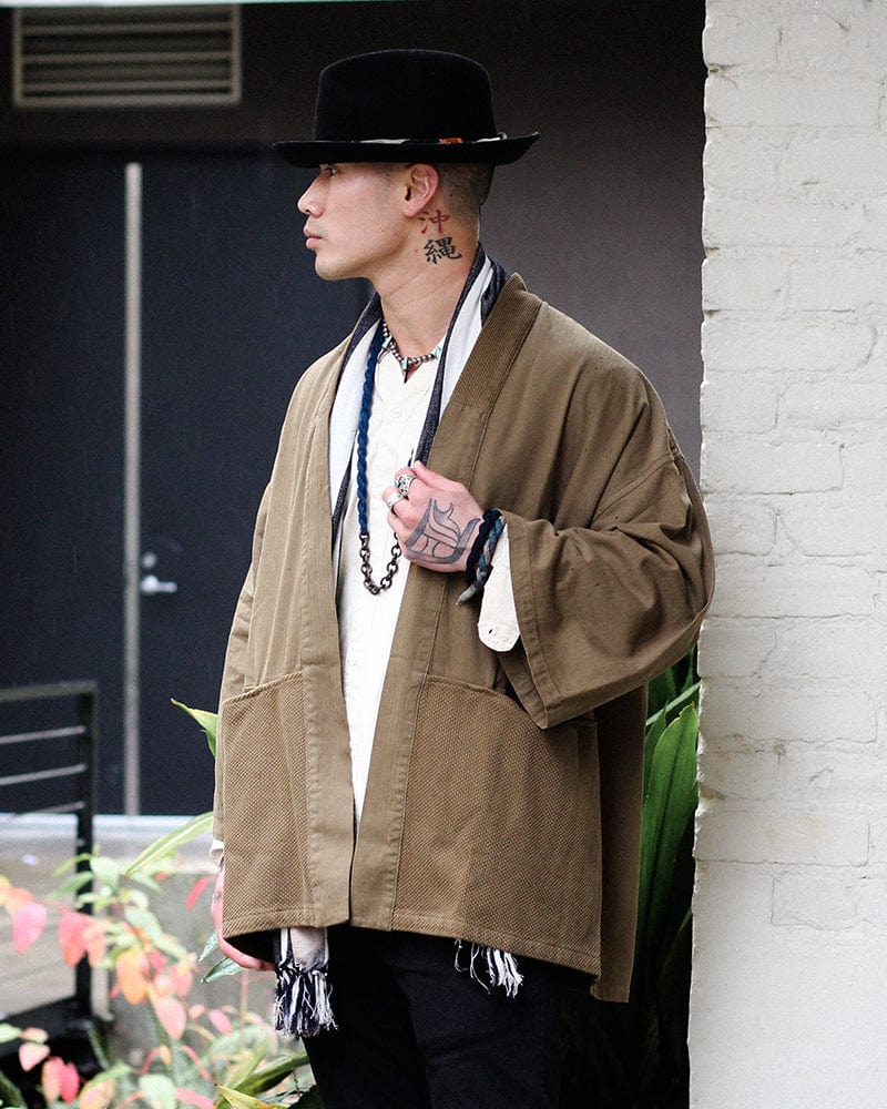 Olive Norato jacket by Prospective Flow at Kiriko Made