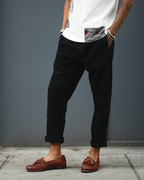 Prospective Flow Pants, Kaze, Black – Kiriko Made