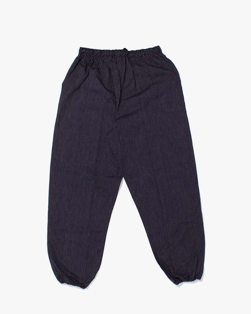 ToK Monpe Pants, Men's, Indigo with Thin White Shima – Kiriko Made