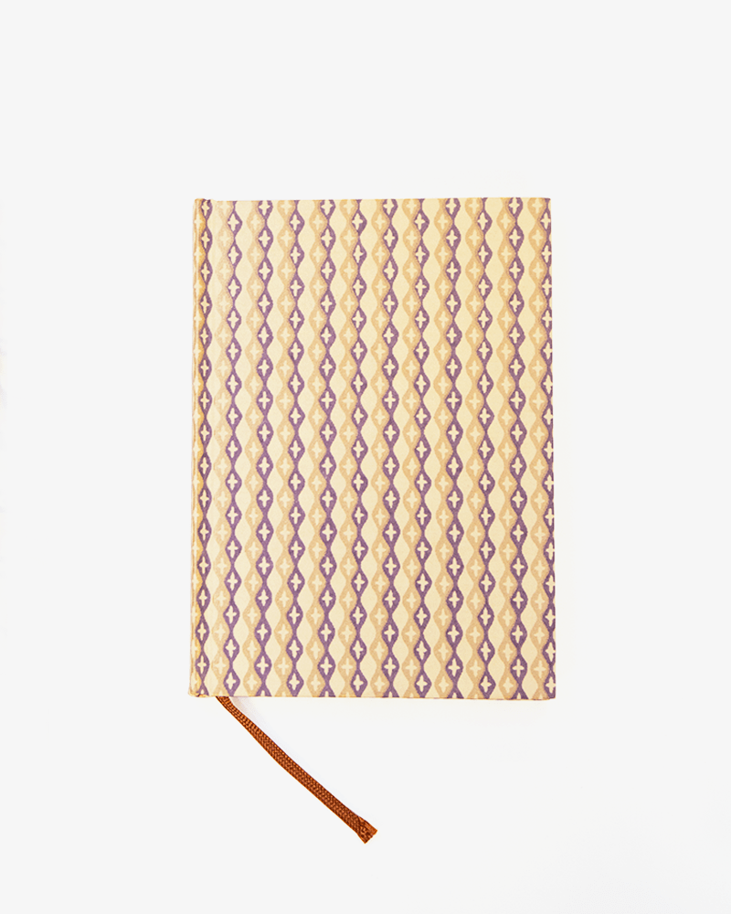Shogado Koto Koto Notebook, Classic Series, Eggplant and Gold Tachiwaku Cross