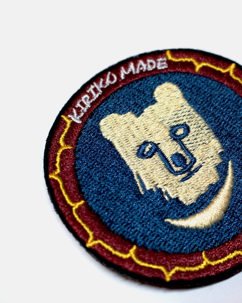 Embroidered Patch, Kuma Crest – Kiriko Made