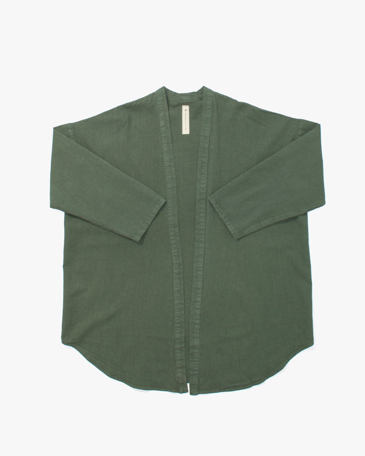 Prospective Flow Jacket, Haori, Military Green