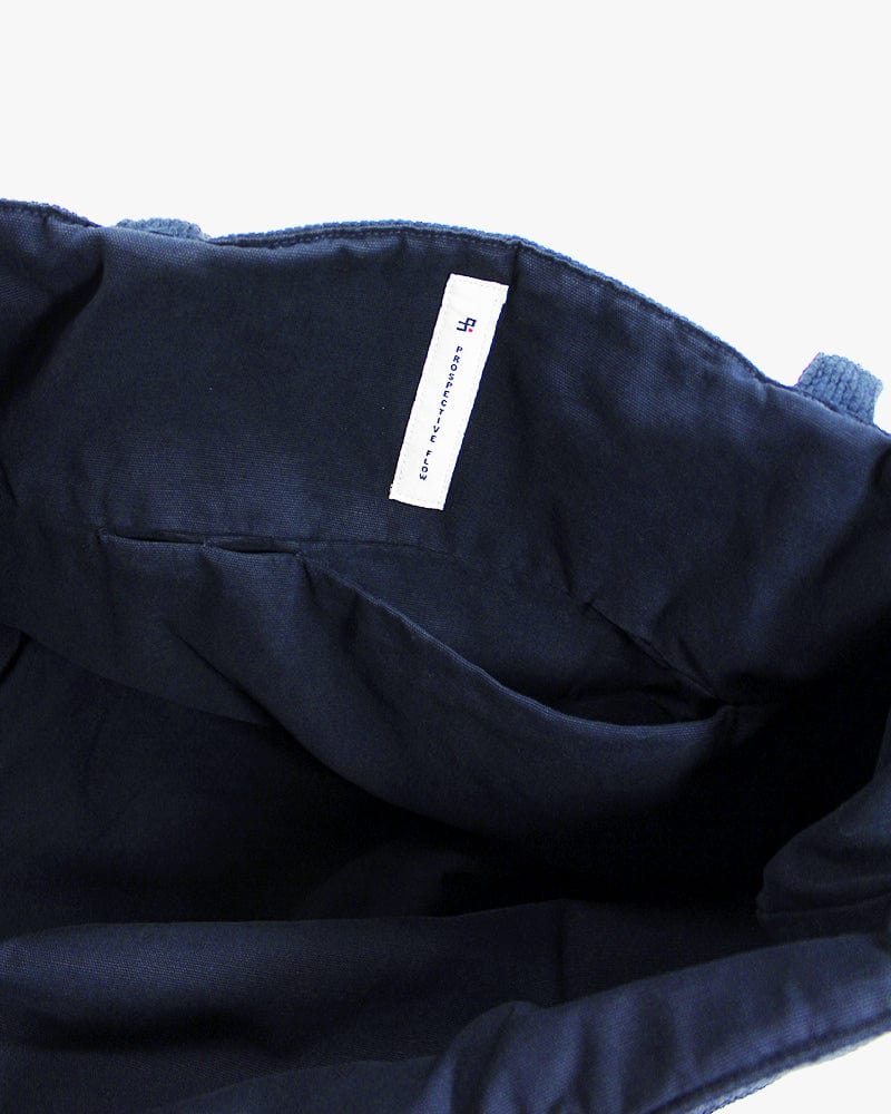 Prospective Flow Tote, Sashiko, Indigo