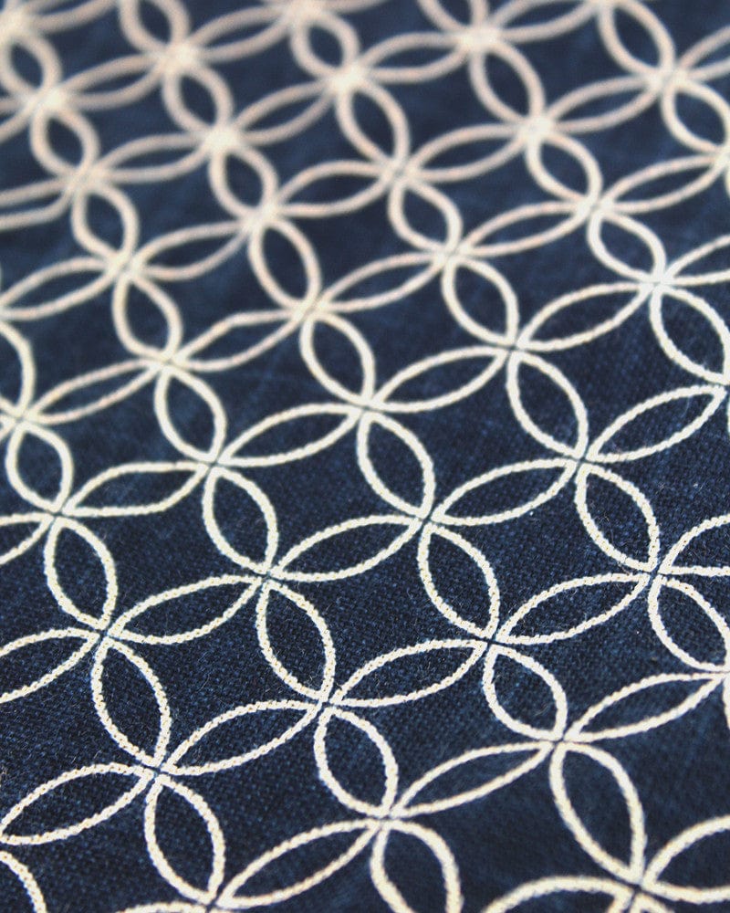 Kiriko Original Bandana, Classic, Indigo Shippou