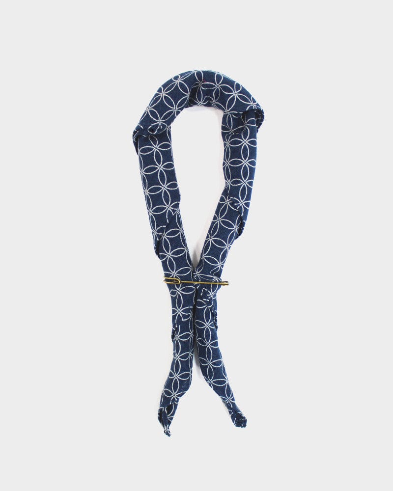 Kiriko Original Bandana, Classic, Indigo Shippou