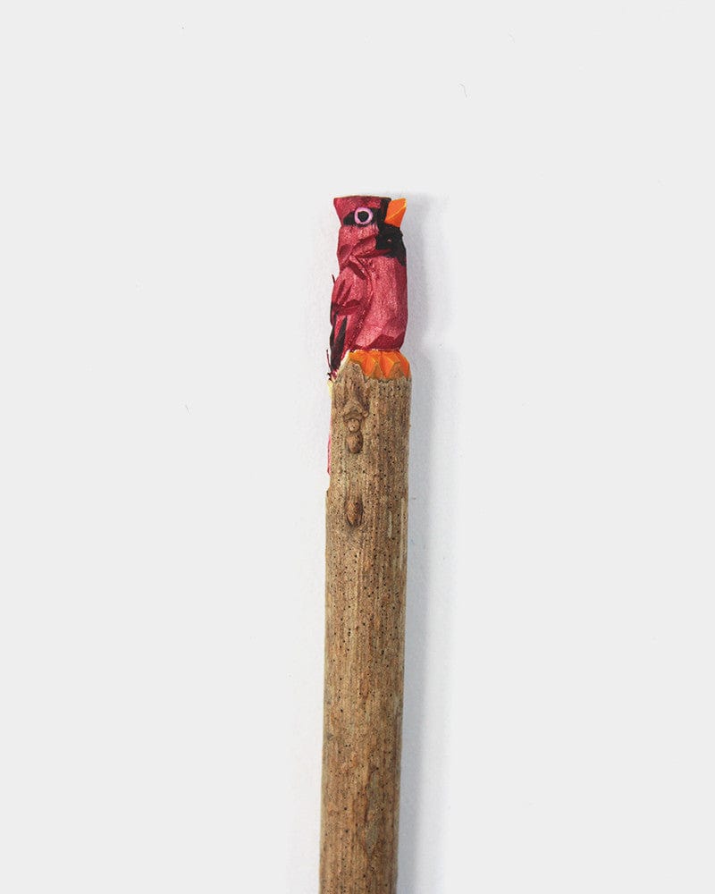 Wooden Animal Pen, Cardinal