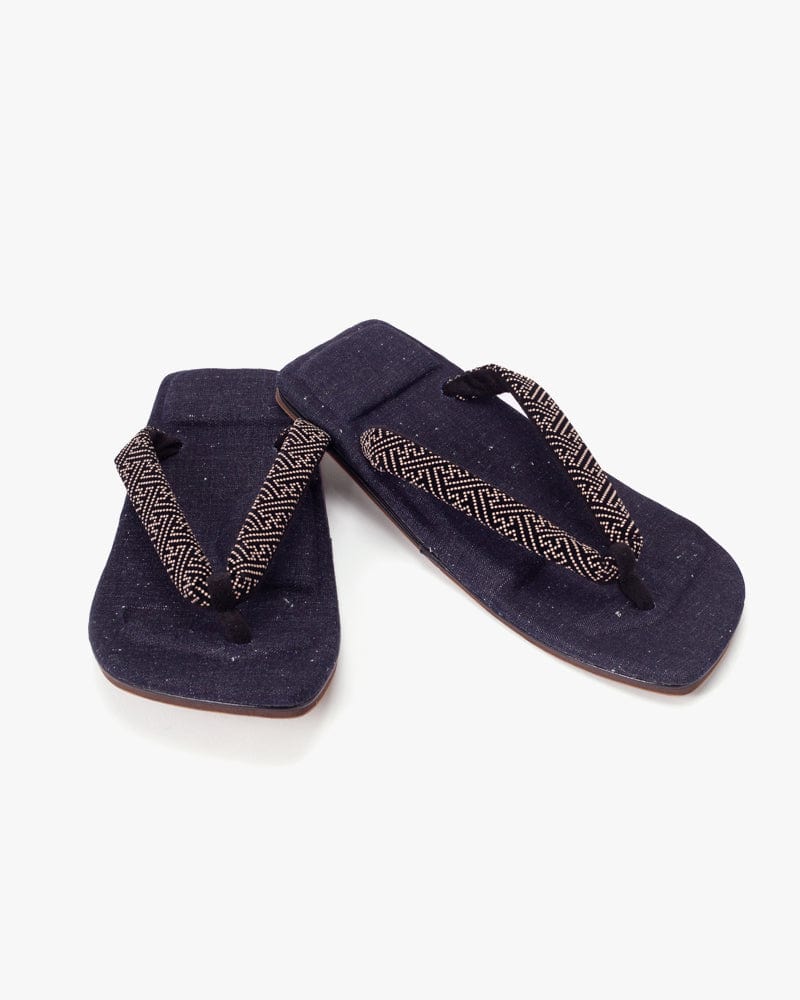 Yamata Kobo, Setta Sandals, Black Sayagata, Inden