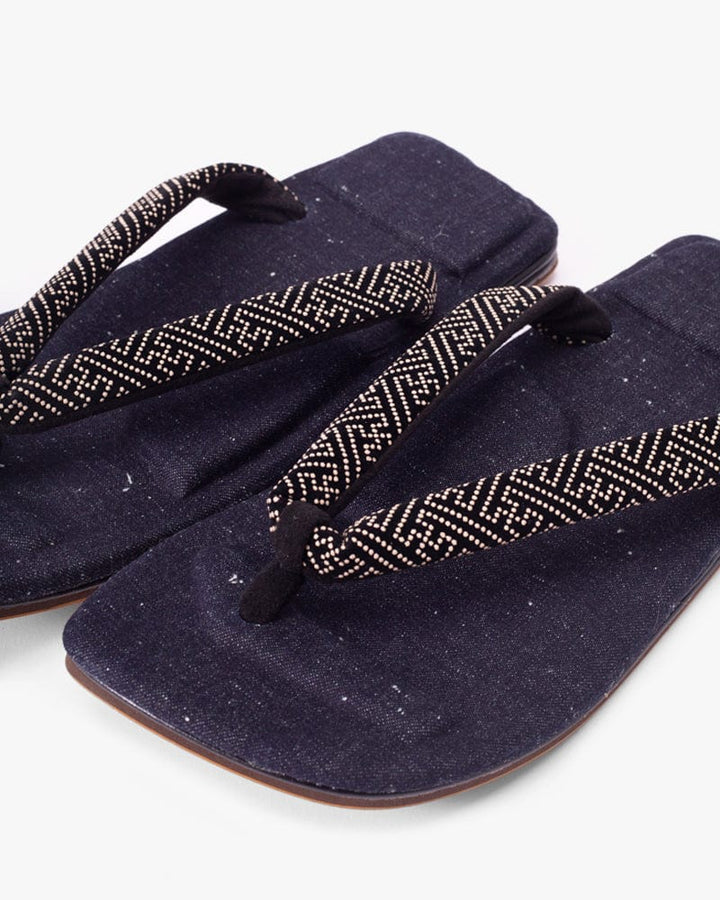 Yamata Kobo, Setta Sandals, Black Sayagata, Inden