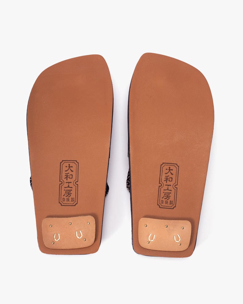 Yamata Kobo, Setta Sandals, Black Sayagata, Inden