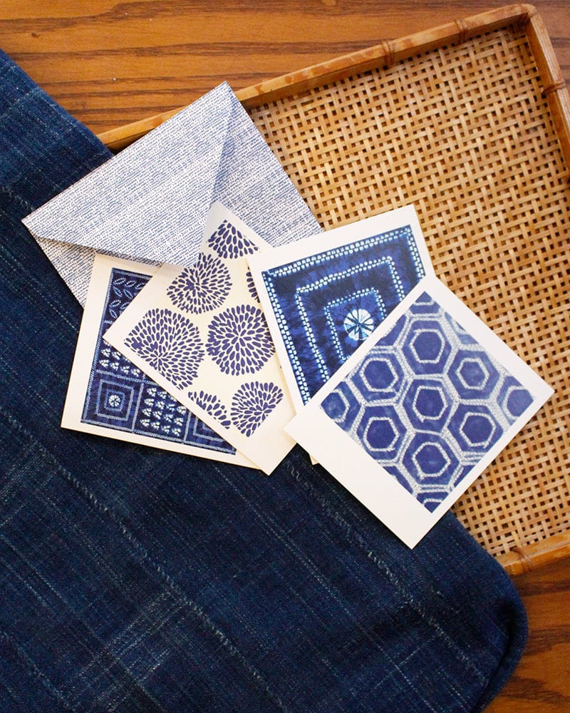 Notecards, Japanese Shibori