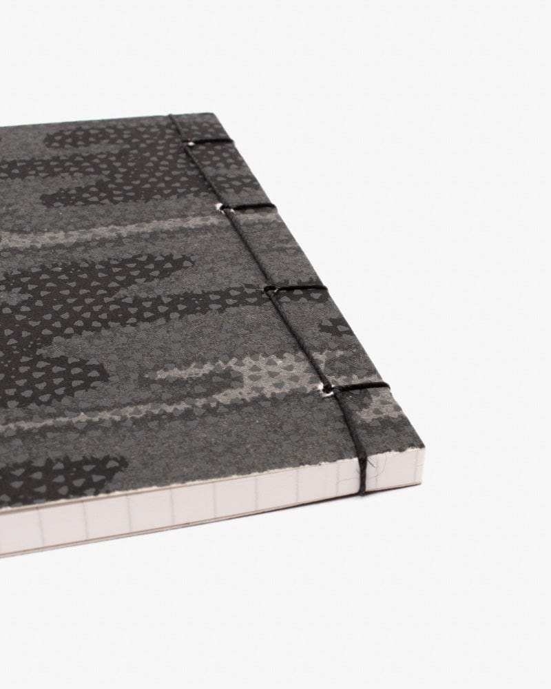 Shogado Watoji Notebook, Ginger Series, Clouds Black (S)