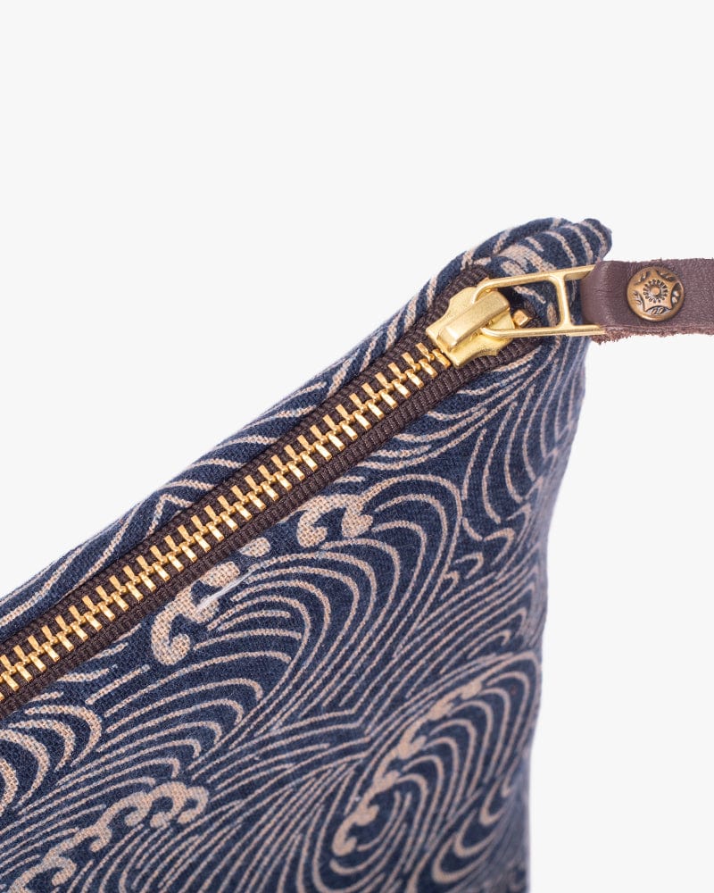 Kiriko Original Stand-Up Pouch, Indigo Nami