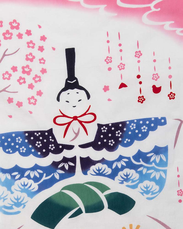 Tenugui, Chusen-Zome, Tachi Bina