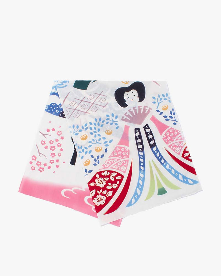Tenugui, Chusen-Zome, Tachi Bina