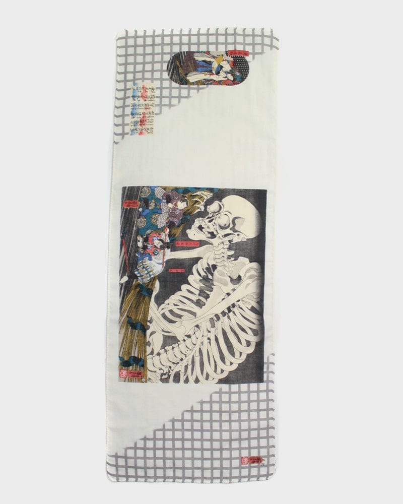 Tenugui, Double Gauze, Utagawa Kuniyoshi - Gasha Dokuro