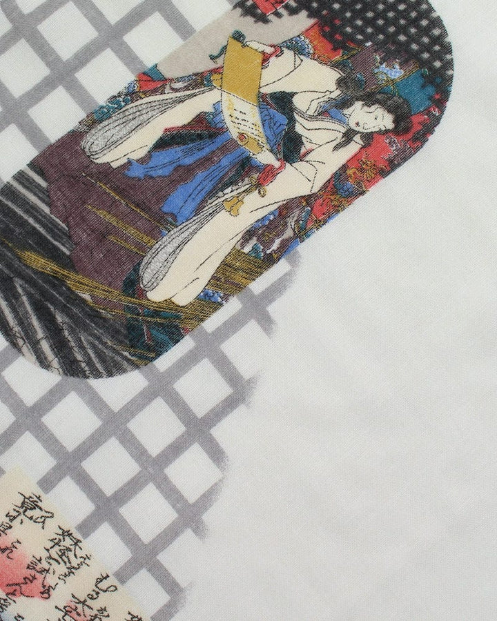 Tenugui, Double Gauze, Utagawa Kuniyoshi - Gasha Dokuro