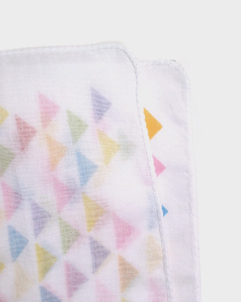 Tenugui, Double Gauze, Fukukoi, Seven Color Mamori-Uroko