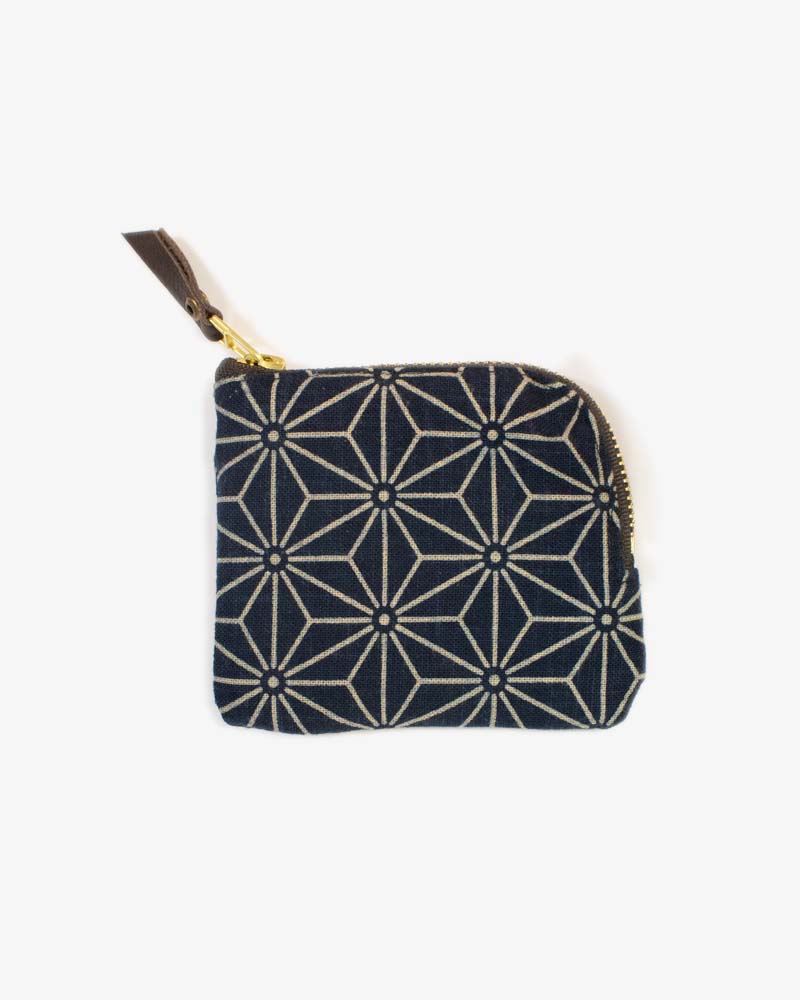 Zipper Wallet, Asanoha