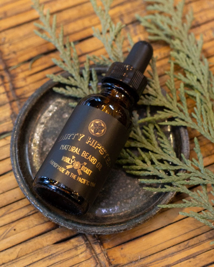 Veil & Dagger Beard Oil, Dirty Hipster - Patchouli, Leather, Woodsy